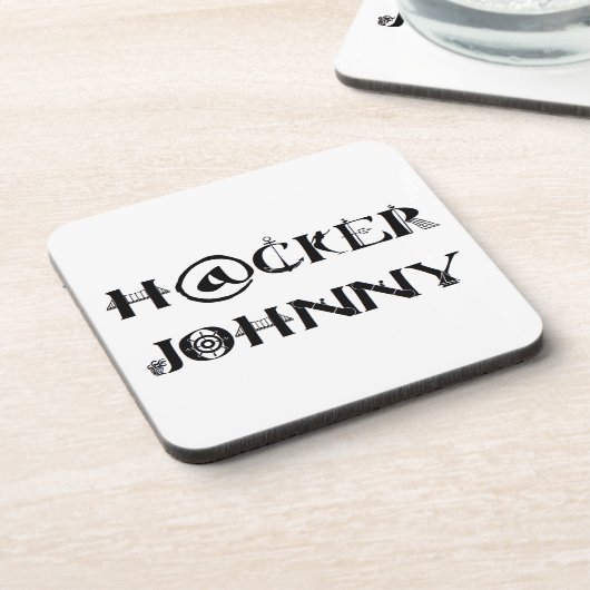 hacker johnny コースター (左側)