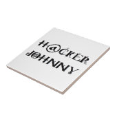 hacker johnny タイル (側面)