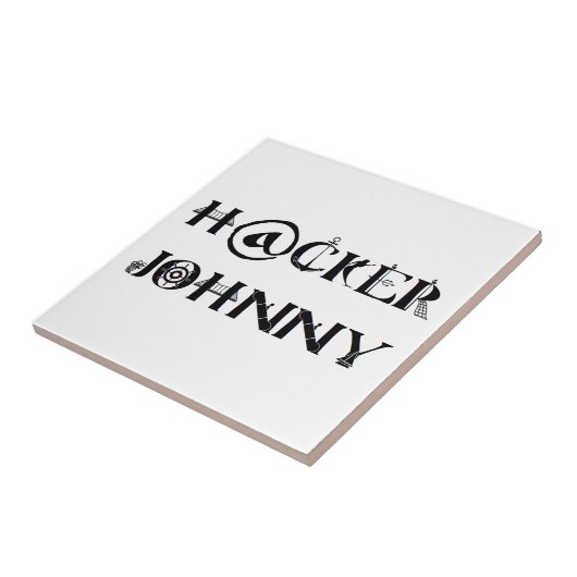 hacker johnny タイル (側面)