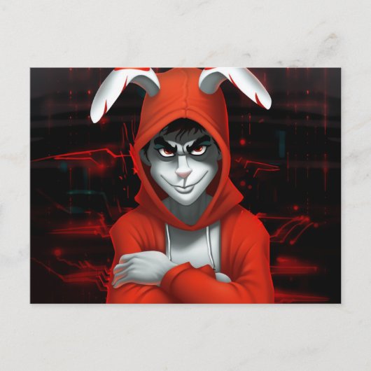 Hacker Lapin ポストカード (正面)