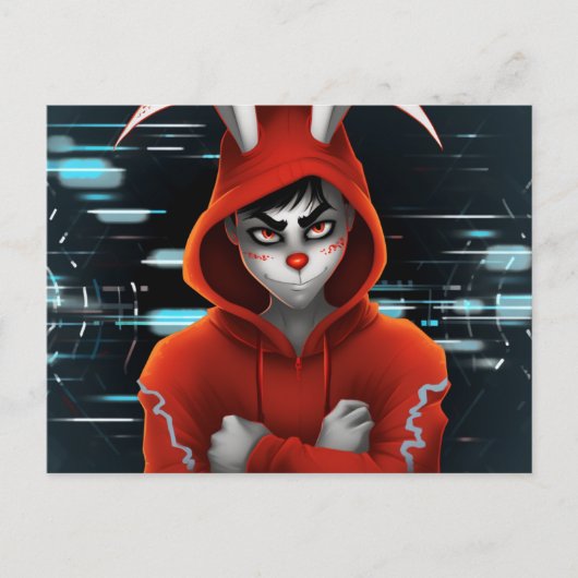 Hacker Lapin ポストカード (正面)