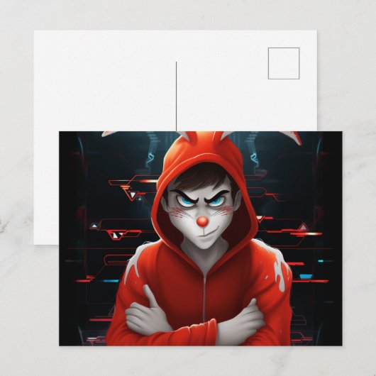 Hacker Lapin ポストカード (正面/裏面)