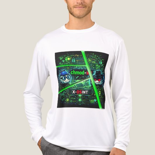 Hacker mood トライブレンドＴシャツ (正面)