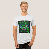 Hacker mood トライブレンドＴシャツ (正面全面)