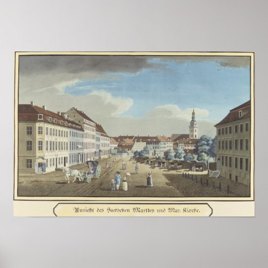 Hackescher Marktのビュー ポスター (正面)