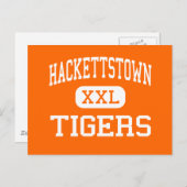 Hackettstown – タイガース – ハイ – Hackettstown ポストカード (正面/裏面)