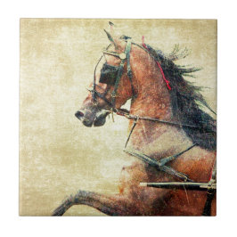 Hackneyの子馬 タイル