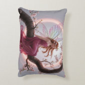 Hada mágica entre flores de cerezo – Ilustración d アクセントクッション (裏面(縦))