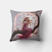 Hada mágica entre flores de cerezo – Ilustración d クッション (裏面)