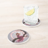 Hada mágica entre flores de cerezo – Ilustración d コースター (側面)