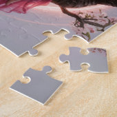 Hada mágica entre flores de cerezo – Ilustración d ジグソーパズル (側面)