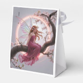 Hada mágica entre flores de cerezo – Ilustración d フェイバーボックス (裏面サイド)