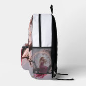 Hada mágica entre flores de cerezo – Ilustración d プリントバックパック (右)