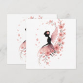 Hada Rosa con Flores de Sakura シーズンカード (正面/裏面)