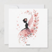 Hada Rosa con Flores de Sakura シーズンカード (裏面)