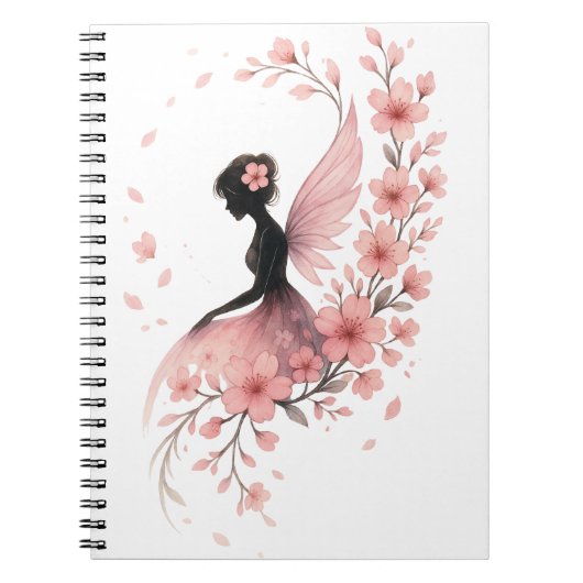 Hada Rosa con Flores de Sakura ノートブック (正面)