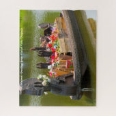 Hadad Lake Virginia.Christmas Greetings ジグソーパズル (縦)