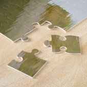 Hadad Lake Virginia.Christmas Greetings ジグソーパズル (側面)