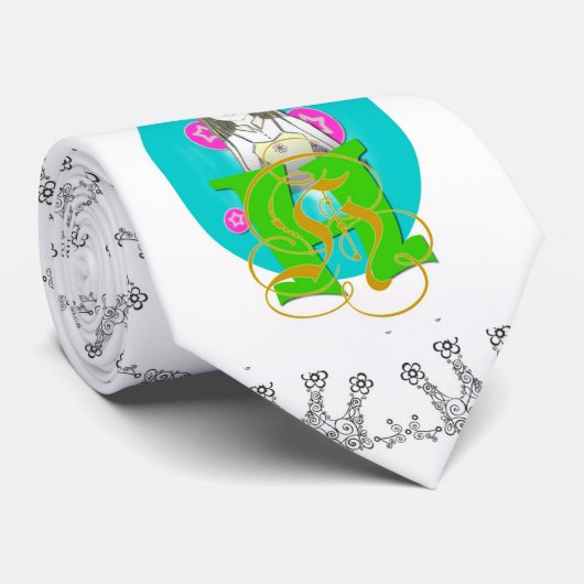 Hadassahの@精神港のタイ ネクタイ (ロール)