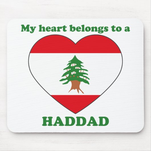 Haddad マウスパッド (正面)