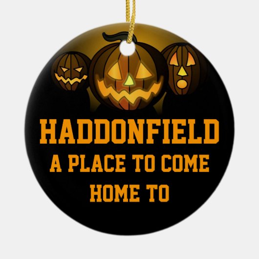 Haddonfield セラミックオーナメント (正面)