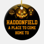 Haddonfield セラミックオーナメント (裏面)