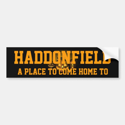 Haddonfield バンパーステッカー (正面)
