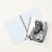 Hades Ancient Greek Statue Mythology Journal ノートブック (内部)