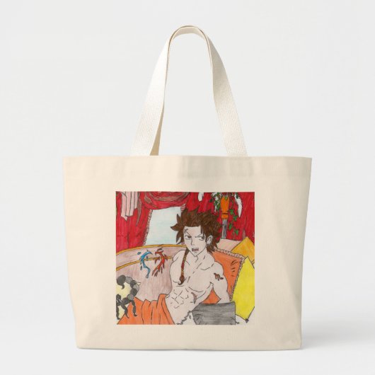 Hadès du Scorpion ラージトートバッグ (正面)