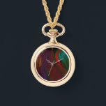 Hades Floral Arrangement Watch Necklace 腕時計<br><div class="desc">I painted a unique original digital oil painting of the romantic side of Hades with a floral arrangement worthy of this well-known
god in mythology.</div>