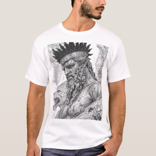 Hades Greek God of the Underworld - Mythological A Tシャツ (正面)