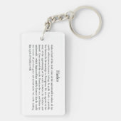 Hades Keychain キーホルダー (裏面)