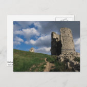 Hadleigh Castle, Essex，イギリス ポストカード (正面/裏面)