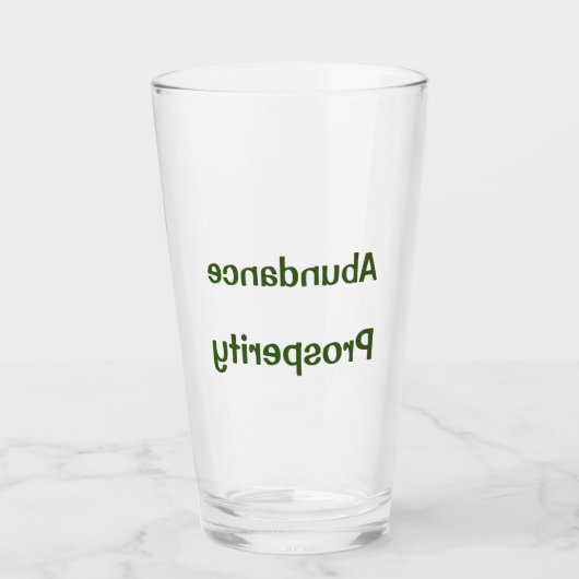 HADOエネルギー-豊富および繁栄- Emoto先生 タンブラーグラス (正面)