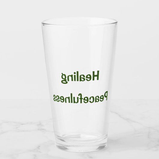 HADO Water Glass - Healing Peactheness – 江本博士 タンブラーグラス (正面)