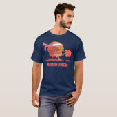 Hadouken Burger Street Fightomato in Fast Food fun Tシャツ (正面フル)