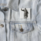 Hadrian (大理石の彫像 缶バッジ (インサイチュ)