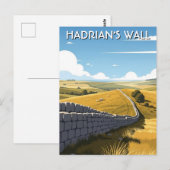 Hadrian's Wall Travel ポストカード (正面/裏面)