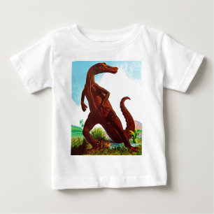 Hadrosaurusの恐竜 ベビーTシャツ
