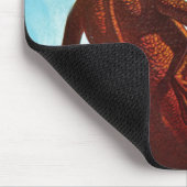 Hadrosaurusの恐竜 マウスパッド (コーナー)