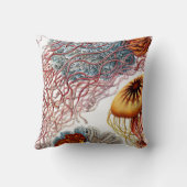 Haeckelのくらげはクッション急上昇しました クッション (裏面)