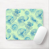 HaeckelのLeptomedusae マウスパッド (マウス)