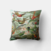 HaeckelのTrochilidaeのハチドリ クッション (裏面)