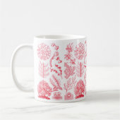 Haeckel Florideaeのマグ コーヒーマグカップ (左)