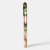 Haeckel Sea Anemones Nautical Sea Life Art Collage Case-Mate iPhoneケース (裏面 / 左)