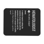 Haematologist Haematologist Definition マグネット (横)