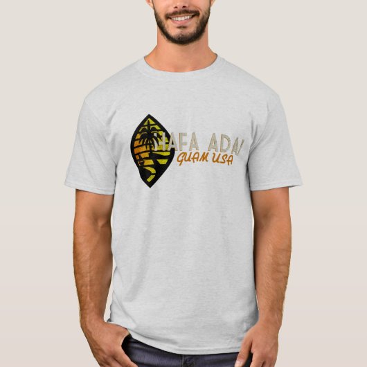 Hafa Adaiグアムのヴィンテージのティー Tシャツ (正面)