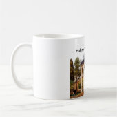 Hafezの墓、シーラーズ、イラン コーヒーマグカップ (左)