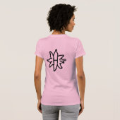 Haflingerの小柄いティー Tシャツ (裏面フル)