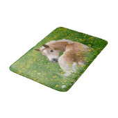 Haflingerの馬のかわいい子馬の休息の花壇-静かに バスマット (アングル)